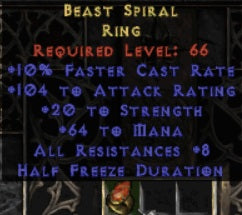 Beast Spiral Ring - East Ladder