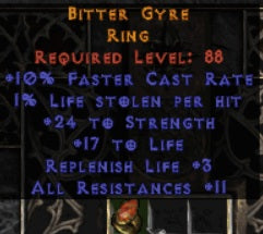 Bitter Gyre Ring - West Ladder