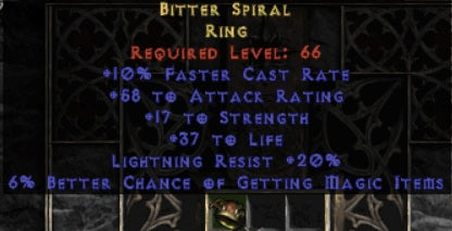 Bitter Spiral Ring - East Ladder