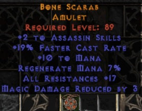 Bone Scarab Amulet - Europe Ladder