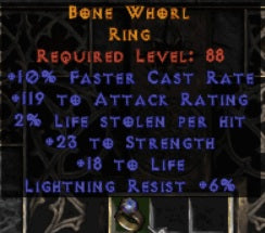 Bone Whorl Ring - Europe Ladder