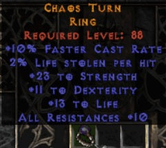 Chaos Turn Ring - Europe Ladder