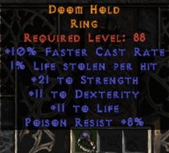 Doom Hold Ring - West Ladder