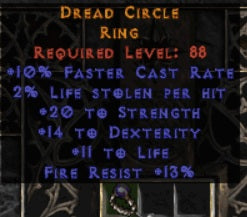 Dread Circle Ring - Europe Ladder