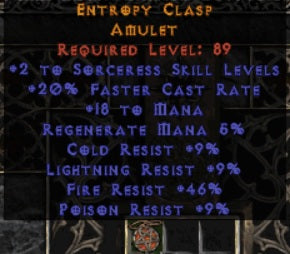 Entropy Clasp Amulet - West Ladder