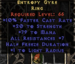 Entropy Gyre Ring - East Ladder