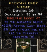 Hailstone Cest Circlet - Europe Ladder