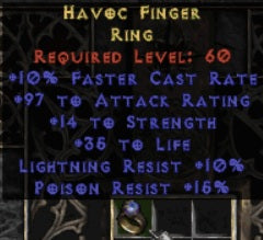 Havoc Finger Ring - West Ladder