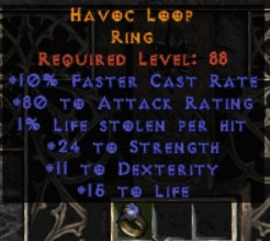 Havoc Loop Ring - Europe Ladder