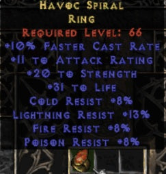 Havoc Spiral Ring - West Ladder