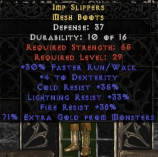Imp Slippers Mesh Boots - Europe Ladder