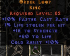 Order Loop Ring - Europe Ladder