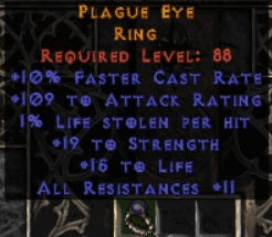 Plague Eye Ring - West Ladder