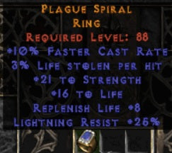 Plague Spiral Ring - West Ladder