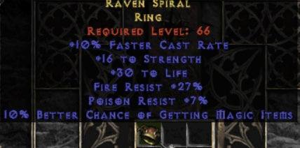 Raven Spiral Ring - East Ladder