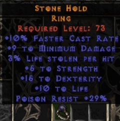 Stone Hold Ring - West Ladder
