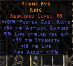 Stone Eye Ring - East Ladder