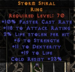 Storm Spiral Ring - West Ladder