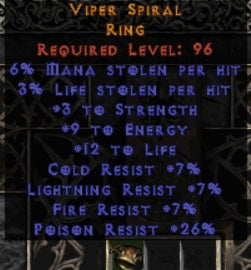 Viper Spiral Ring - Europe Ladder