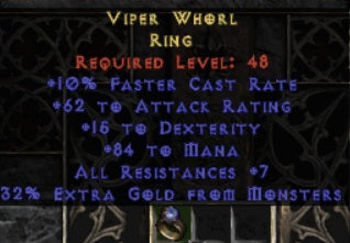 Viper Whorl Ring - Europe Ladder