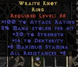Wraith Knot Ring - East Ladder