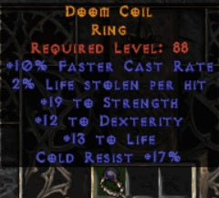 Doom Coil Ring - West Ladder