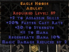 Eagle Noose Amulet - East Ladder