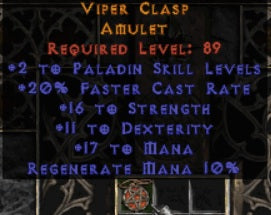 Viper Clasp Amulet - Europe Ladder