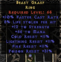 Beast Grasp Ring - East Ladder