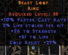 Beast Loop Ring - West Ladder