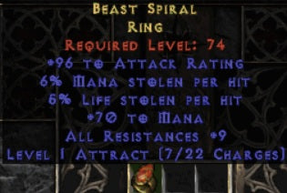 Beast Spiral Ring - West Ladder
