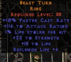 Beast Turn RIng - East Ladder
