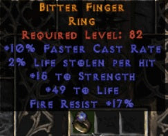 Bitter Finger Ring - East Ladder