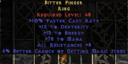 Bitter Finger Ring - East Ladder