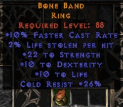 Bone Band Ring - West Ladder
