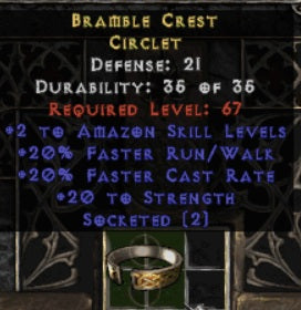Bramble Crest Circlet - Europe Ladder