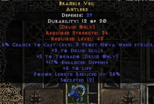 Bramble Veil Antlers - East Ladder
