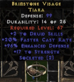 Brimstone Visage Tiara - Europe Ladder