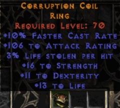 Corruption Coil Ring - Europe Ladder