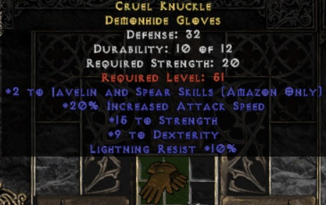 Cruel Knuckle Demonhide Gloves - Europe Ladder