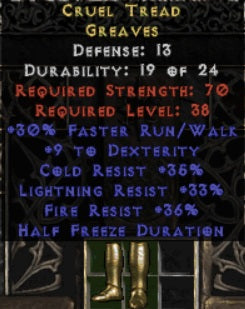 Cruel Tread Greaves - Europe Ladder