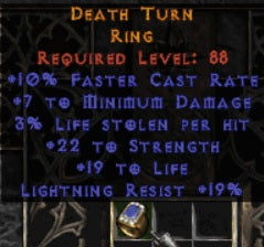 Death Turn Ring - Europe Ladder