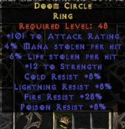 Doom Circle Ring - Europe Ladder