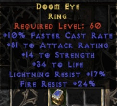 Doom Eye Ring - East Ladder