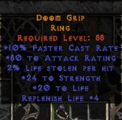 Doom Grip Ring - West Ladder