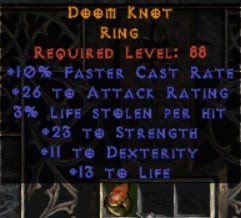 Doom Knot Ring - East Ladder