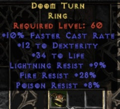 Doom Turn Ring - Europe Ladder