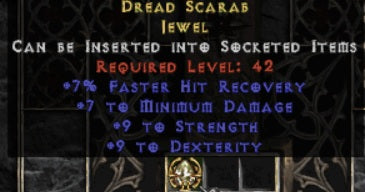 Dread Scarab Jewel - East Ladder