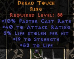 Dread Touch Ring - East Ladder