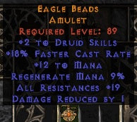 Eagle Beeds Amulet - East Ladder